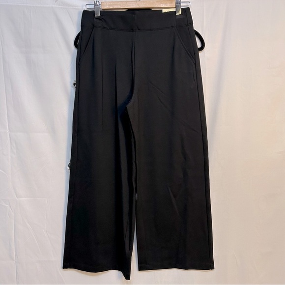 Max Studio Women's Sleeveless Boatneck Top and wide leg pant Size S. Set of 2 - Picture 4 of 5